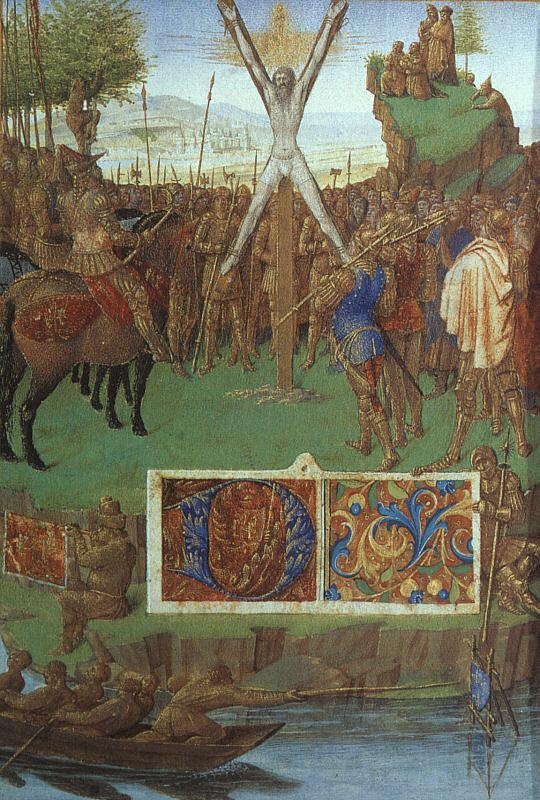 Jean Fouquet The Martyrdom of St.Andrew oil painting picture